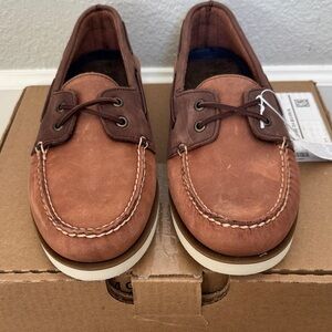 Sperry Tan and Brown Men's Boat Shoes